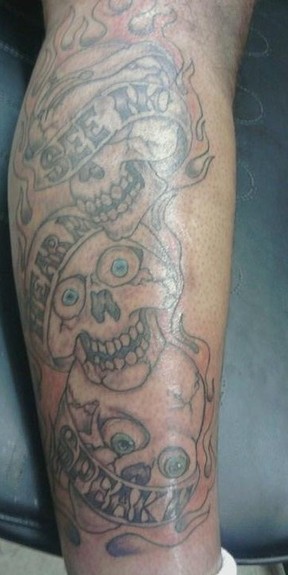 Tattoos - Joe P - skulls
